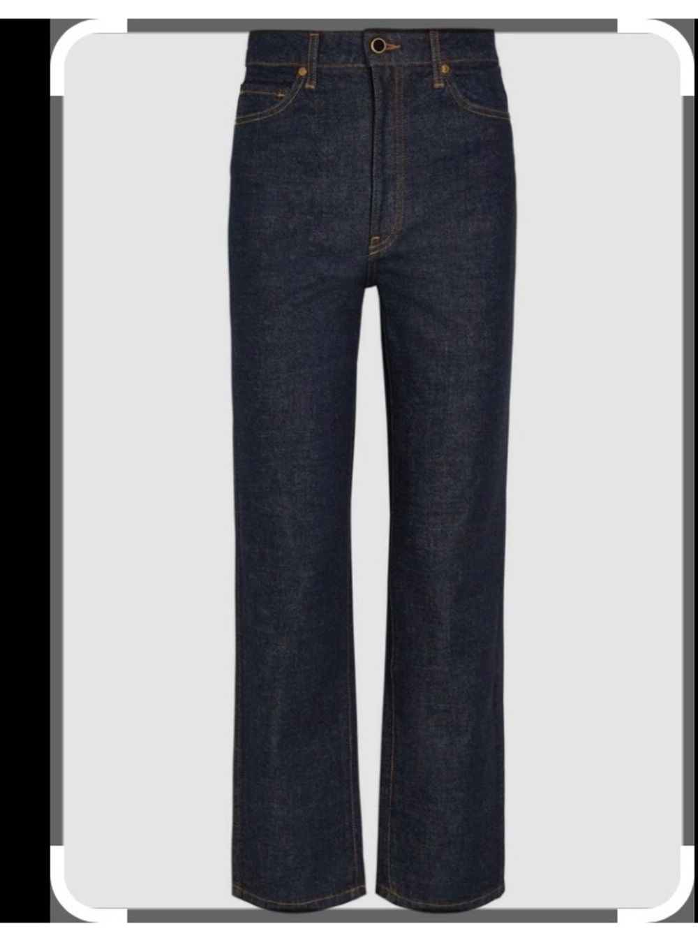 Khaite jeans in perfect condition